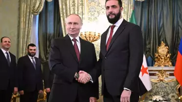 Şara Moskova'da! Rusya lideri Putin ile bir araya geldi