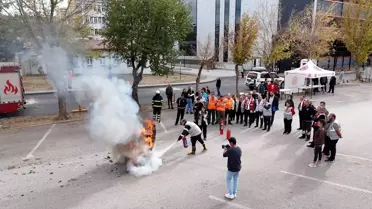 Sivas'ta KBRN Tatbikatı Gerçekleştirildi