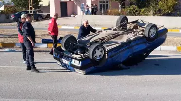 Sivas'ta Trafik Kazası: Yaralanan Yok