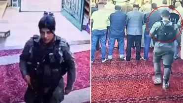 Tepki çeken olay! Camiye ayakkabı ile girip namaz kılanları gözaltına aldılar