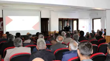 Tercan'da Tarım Sayımı Toplantısı Yapıldı