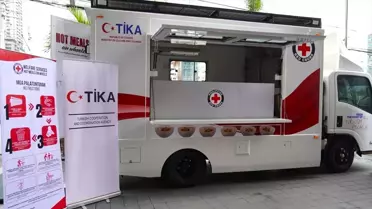 TİKA'dan Filipinler Kızılhaçı'na Mobil Aşevi