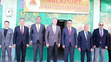 TMO Genel Müdürü Güldal Malazgirt'te İncelemelerde Bulundu