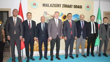 TMO Genel Müdürü Malazgirt'te İnceleme Yaptı