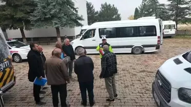 Kütahya'da Okul Servislerine Denetim