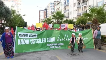 Dünya Kadın Çiftçiler Günü Anamur'da Kutlandı