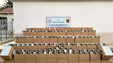 Kepez'de Kaçak Tütün Operasyonu