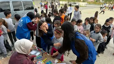 Bafra'da Gençlik Merkezi'nden Okul Ziyareti