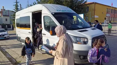 Bahşılı'da Okul Servisleri Denetlendi