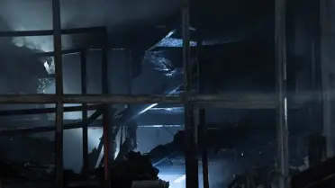 Başkent'te Oto Tamir Dükkanında Yangın