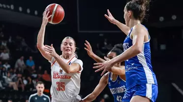 ÇİMSA ÇBK Mersin, Basket Landes'e Yenildi
