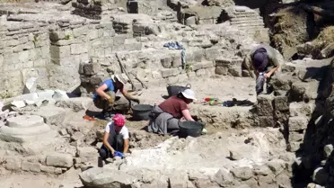 Bathonea'da Antik Zeytinyağı ve Şarap Atölyesi Bulundu