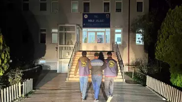Bolu'da 13 Yıl Hapis Cezası Olan Şahıs Yakalandı