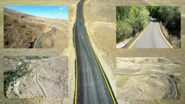 Erzurum Büyükşehir Belediyesi Kırsal Yollarda Çalışmalarını Sürdürüyor
