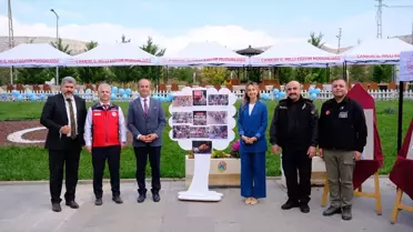 Çankırı'da 16 Ekim Dünya Gıda Günü etkinliğinde Gazze'deki açlığa dikkat çekildi