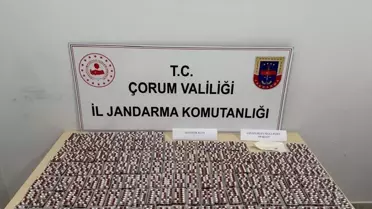 Sungurlu'da Uyuşturucu Operasyonu