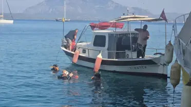 Datça'da Deniz Temizliği Etkinliği