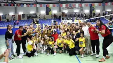 Didim Belediyespor Kadın Voleybol Takımı, Zorlu Mücadelede Galip Geldi