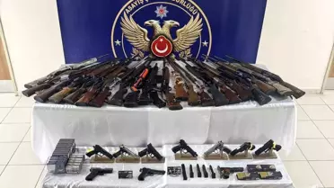 Düzce'de Silah Tehiri Operasyonu: 24 Gözaltı