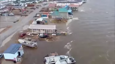 Halong Tayfunu Alaska'yı Vurdu