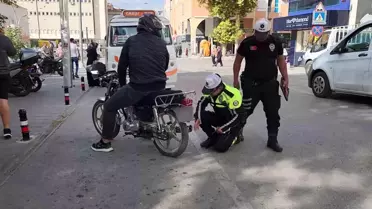 Karaman'da Motosiklet Denetimi: 159 Ceza Kesildi