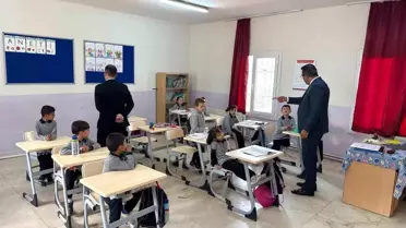 Kaymakam Dalak Okul Ziyaretlerinde Eğitime Destek Verdi