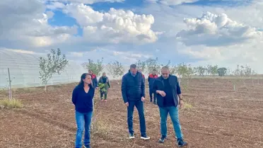 Pınarhisar Kaymakamı Çiftçileri Ziyaret Etti