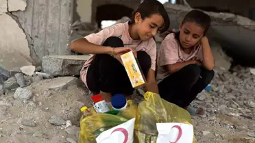 Türk Kızılay'dan Gazze'ye Gıda Yardımı