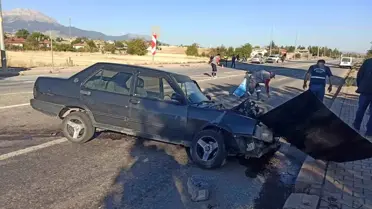 Seydişehir'de Trafik Kazası: 1 Yaralı