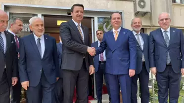 Arıkan ve Erbakan’ın Görüşmesi