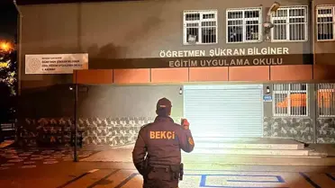 Manisa'da Okul Çevrelerinde Gece Denetimleri