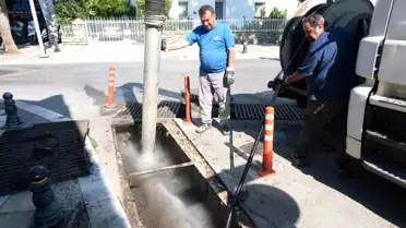 Bodrum Belediyesi Yağmur Suyu Hatları Temizliğine Devam Ediyor