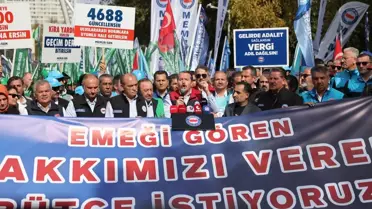 Memur-Sen, Bütçe Taleplerini TBMM Önünde Duyurdu