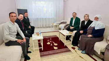 Vali Kızılkaya, Şehit Ailelerini Ziyaret Etti
