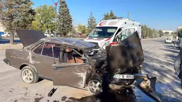 Karaman'da Takla Atan Araçta Sürücü Yaralandı