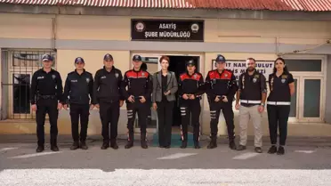 Tunceli'de İlk Kadın Asayiş Şube Müdürü Atandı