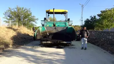 Tunceli'de İlk Sıcak Asfalt Uygulaması Gerçekleştirildi