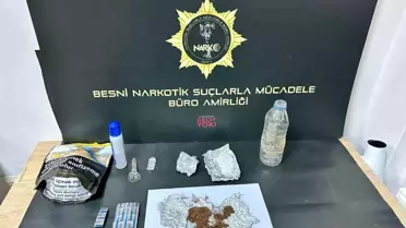 Besni'de Uyuşturucu Operasyonu: 1 Tutuklama