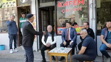 Vali Işın Balıklı Mahallesi'nde Esnafla Buluştu