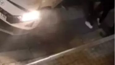 Alanya'da Otobüs ve Otomobil Çarpıştı