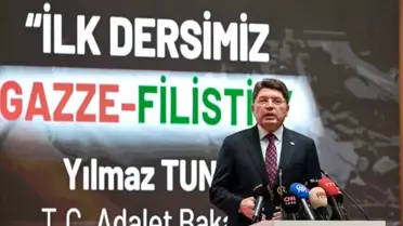 Bakan Tunç'tan Filistin Çağrısı
