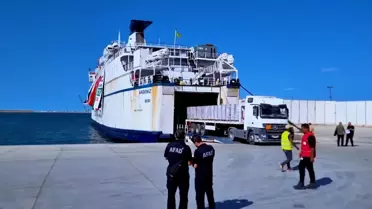 17'nci İyilik Gemisi Mısır'a Ulaştı