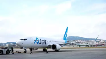 AJet'e Beşinci Boeing 737-8 MAX Uçağı Geldi