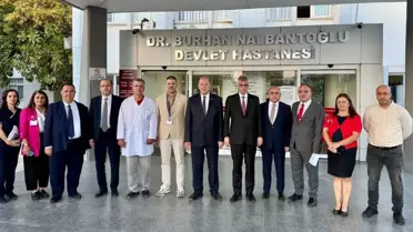 Bakan Memişoğlu Karpaz Devlet Hastanesi'nde İnceleme Yaptı