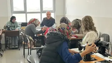 Halk Eğitim Kurslarına Ziyaret