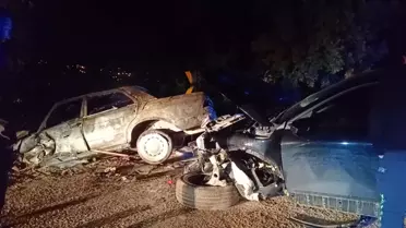 Bursa'da Kaza: Otomobil Alev Aldı, Cip Sürücüsü Yakalandı