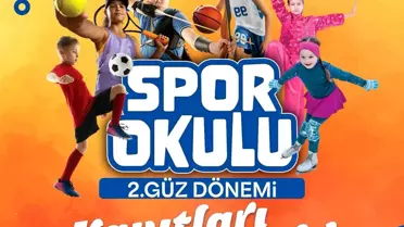 Kayseri'de 2. Güz Dönemi Spor Okulları Kayıtları Başladı