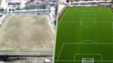 Çal Futbol Sahası Yenilendi