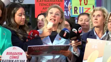 CHP Kadın Kolları'ndan Yoksulluk Eylemi