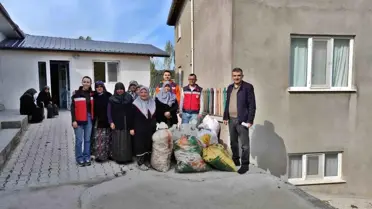 Domaniç'te Kadın Kooperatifine Sarımsak Dağıtımı